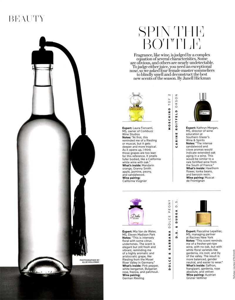 Spin the Bottle - Elle June 2019